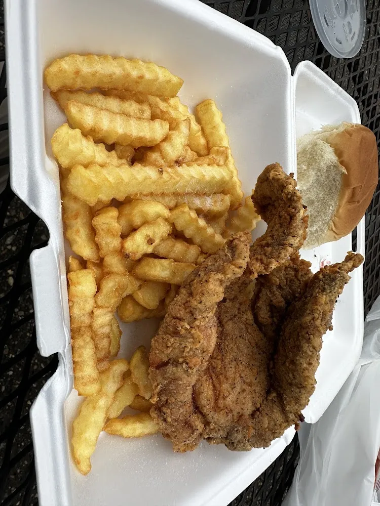 Big Chicken Sandwich Catfish Nuggets