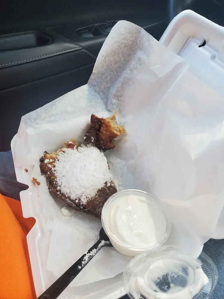 Fried Banana Cream Pie